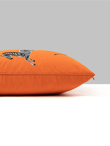Scalamandre SC 0002SDDS16496 ZEBRAS EMBROIDERED PILLOW - Pil