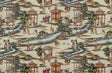 Scalamandre SC 0002WP81584A MULTI ON TEA STAIN - A SHANGHAI WALLPAPER - Eade's Wallpaper