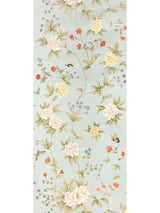 Scalamandre SC 0002WP88382 SKY LUOYANG GARDEN SISAL WALLPAPER - Eade's Wallpaper