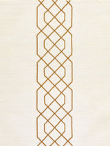 Scalamandre SC 0002WP88385 BURNISHED GOLD ADELAIDE BEADED SISAL WALLPAPER - Eade's Wallpaper