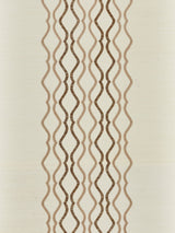 Scalamandre SC 0002WP88447 SHELL VALENTINA EMBELLISHED SISAL WALLPAPER - Eade's Wallpaper