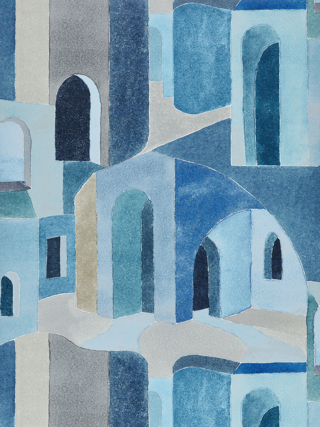 Scalamandre SC 0002WP88508 MEDITERRANEAN RIAD WALLPAPER - Eade's Wallpaper