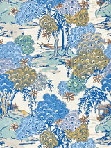 Scalamandre SC 0002WP88553 BLUE RIDGE SEA OF TREES - WALLPAPER - Eade's Wallpaper