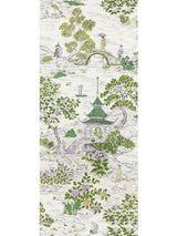 Scalamandre SC 0002WP88554 LAVENDER AND CITRON SATOMI - WALLPAPER - Eade's Wallpaper