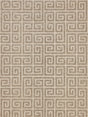 Scalamandre SC 0002WP88557 TIGER EYE FRET MOSAIC GRASSCLOTH WALLPAPER - Eade's Wallpaper