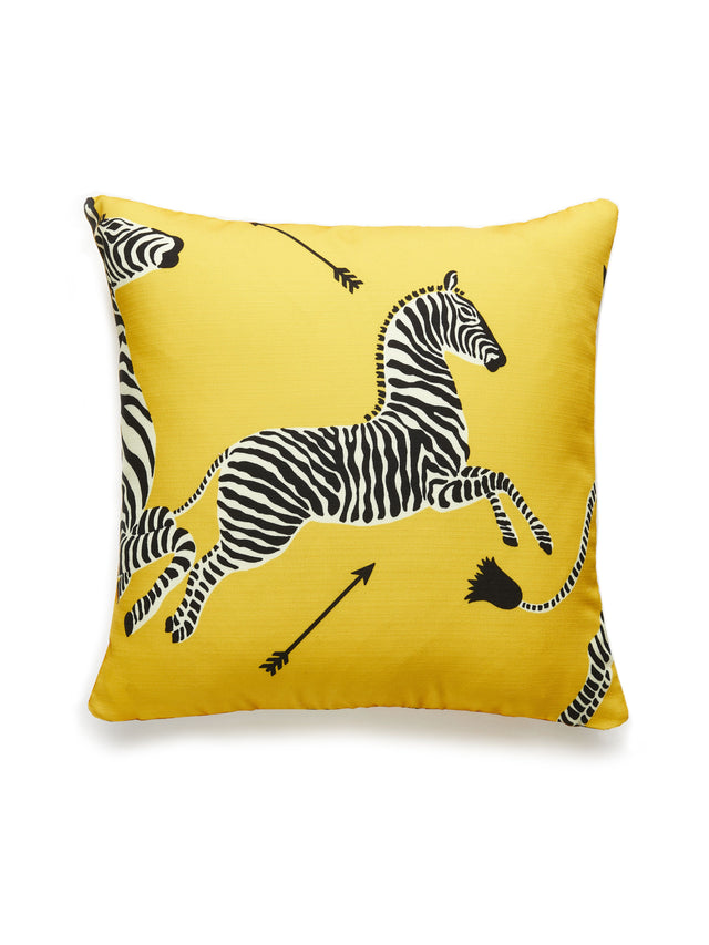 Scalamandre SC 0002ZEBRAOUT ZEBRAS OUTDOOR PILLOW - Pillow C