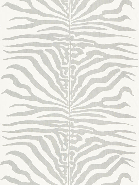Scalamandre SC 000316366M ZINC ZEBRA Fabric - Eade's Wallpaper