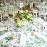 Scalamandre SC 000316583 VERDANCE SHANTUNG GARDEN COTTON PRINT Fabric - Eade's Wallpaper