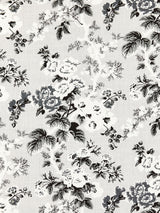 Scalamandre SC 000316602 FRENCH GREY ASCOT LINEN PRINT Fabric - Eade's Wallpaper