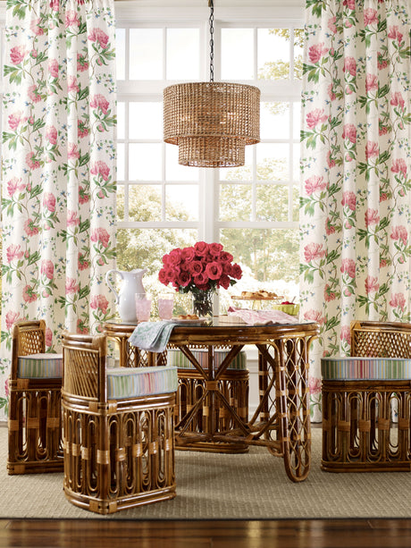 Scalamandre SC 000316650 PETAL ISADORA PRINT Fabric - Eade's Wallpaper
