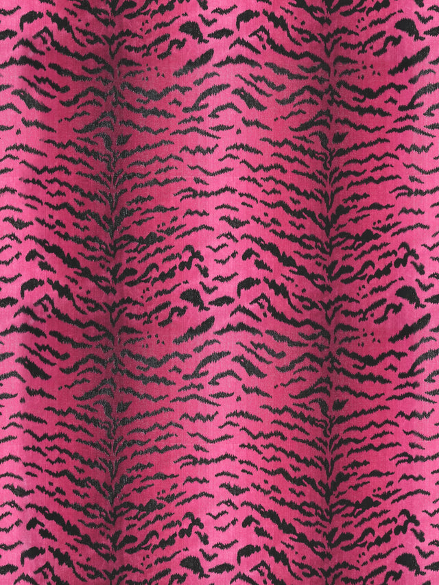 Scalamandre SC 000326167MMA REDS & BLACK TIGRE Fabric - Eade's Wallpaper