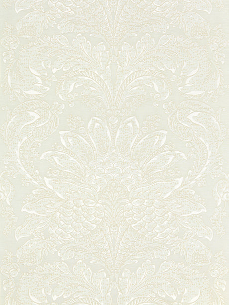Scalamandre SC 000327081 MINERAL CARLOTTA DAMASK Fabric - Eade's Wallpaper