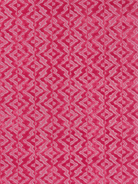Scalamandre SC 000327085 RASPBERRY ECHO VELVET Fabric - Eade's Wallpaper
