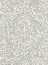 Scalamandre SC 000327094 PEARL GREY SAN LUCA DAMASK Fabric - Eade's Wallpaper