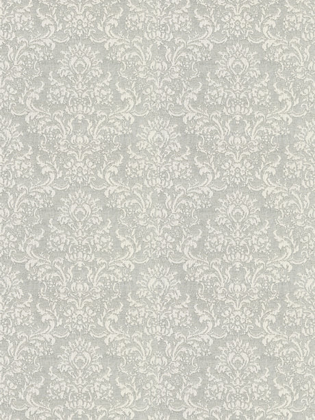 Scalamandre SC 000327094 PEARL GREY SAN LUCA DAMASK Fabric - Eade's Wallpaper