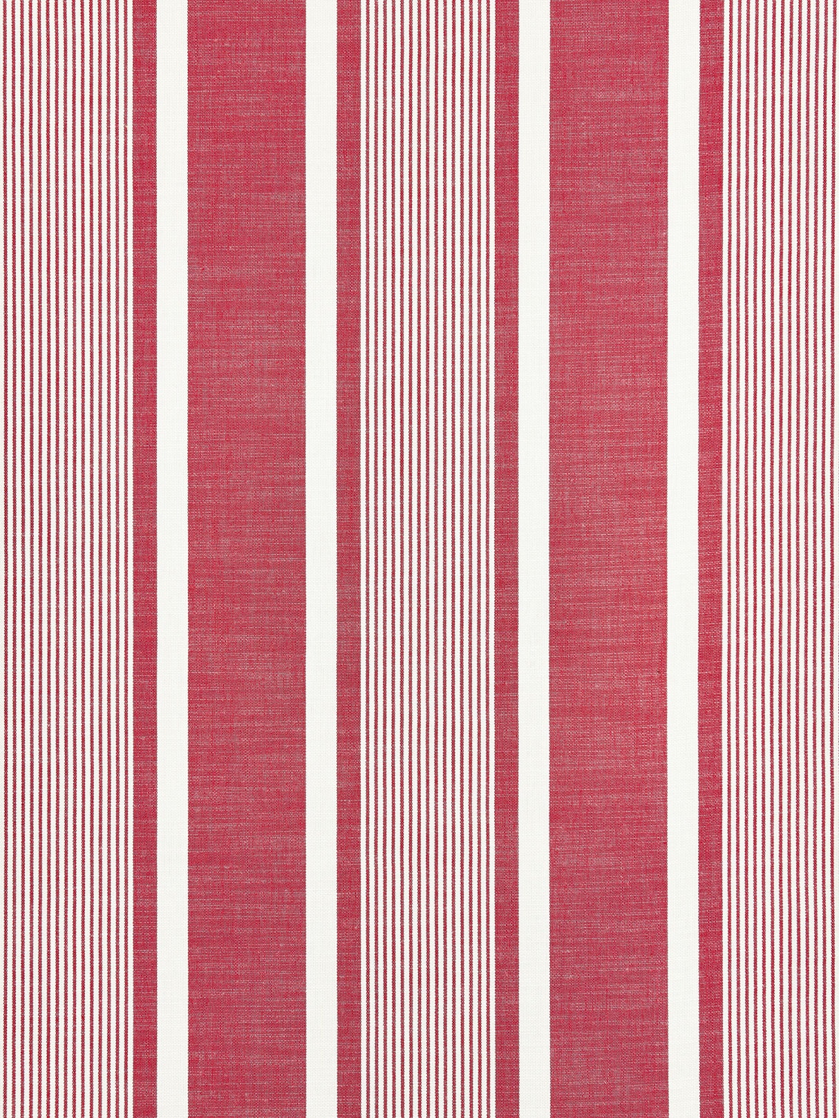 Scalamandre SC 000327111 BERRY WELLFLEET STRIPE Fabric - Eade's Wallpaper