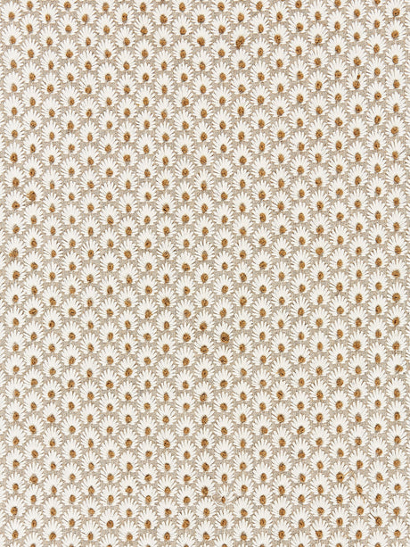 Scalamandre SC 000327123 FLAX FLEUR EMBROIDERY Fabric - Eade's Wallpaper