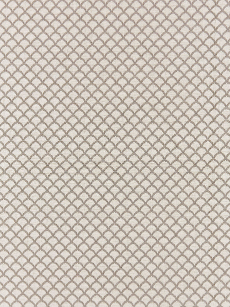 Scalamandre SC 000327137 FLAX SCALLOP WEAVE Fabric - Eade's Wallpaper
