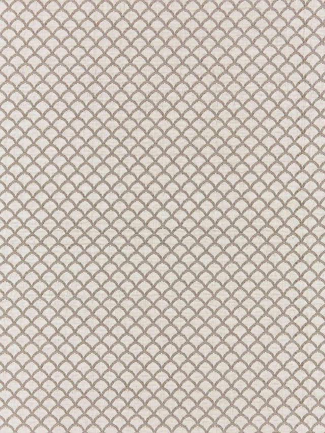 Scalamandre SC 000327137 FLAX SCALLOP WEAVE Fabric - Eade's Wallpaper