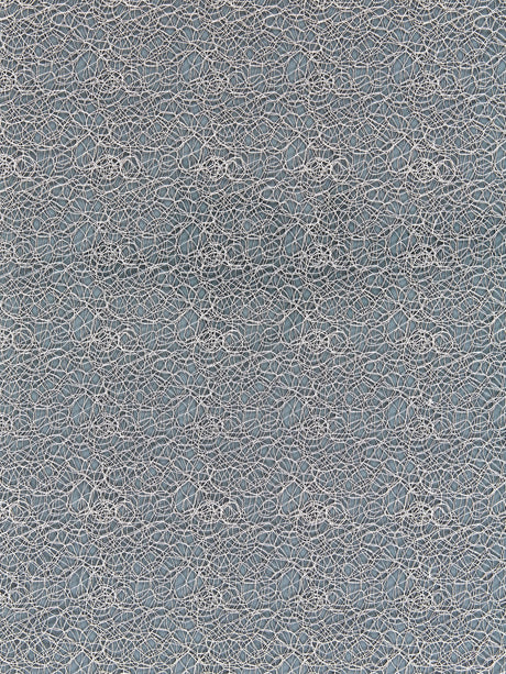 Scalamandre SC 000327146 FOG MODERN LACE Fabric - Eade's Wallpaper