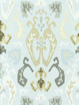 Scalamandre SC 000327172 MINERAL MANDALAY IKAT EMBROIDERY Fabric - Eade's Wallpaper