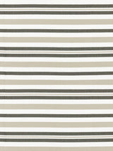 Scalamandre SC 000327188 SMOKE SANTORINI STRIPE Fabric - Eade's Wallpaper