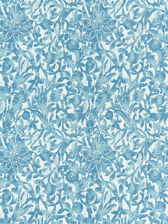Scalamandre SC 000327195 CARIBE BALI FLORAL Fabric - Eade's Wallpaper