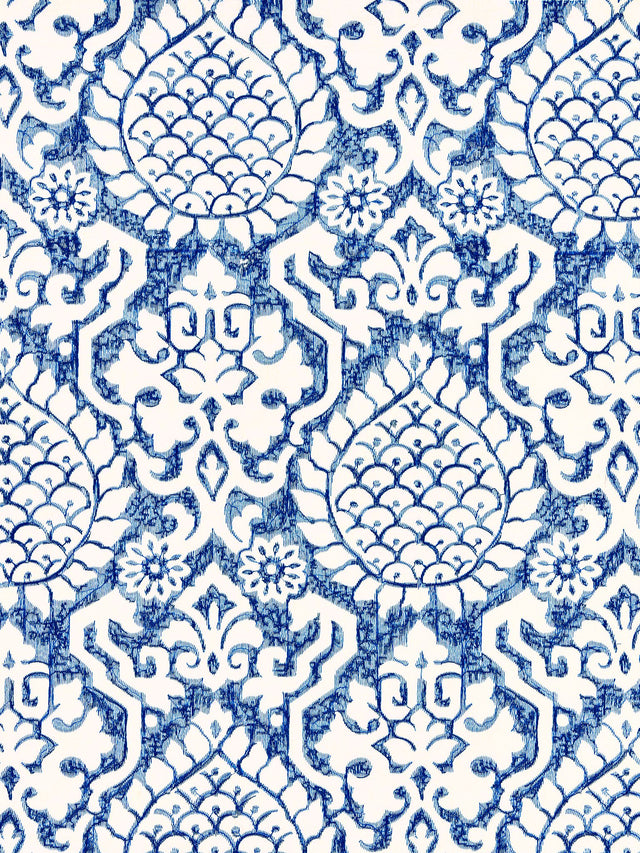 Scalamandre SC 000327217 PORCELAIN SURAT EMBROIDERY Fabric - Eade's Wallpaper