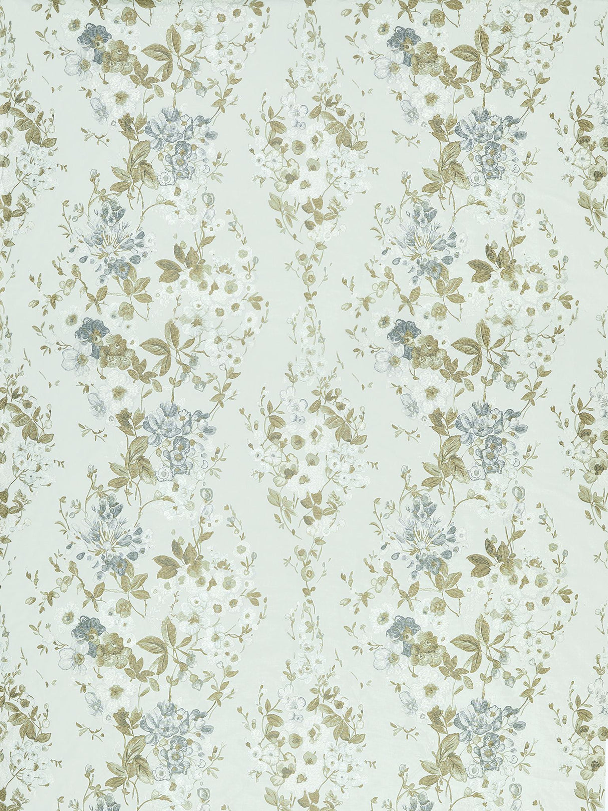 Scalamandre SC 000327224 GREY GARDEN ANTONELLA LAMPAS Fabric - Eade's Wallpaper