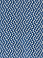 Scalamandre SC 000327237 COBALT MAZE VELVET Fabric - Eade's Wallpaper
