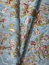 Scalamandre SC 000327322 PEACH SKY AVIGNON BROCADE Fabric - Eade's Wallpaper