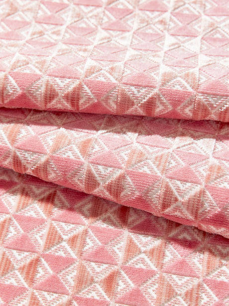 Scalamandre SC 000327324 SORBET PARLOR VELVET Fabric - Eade's Wallpaper