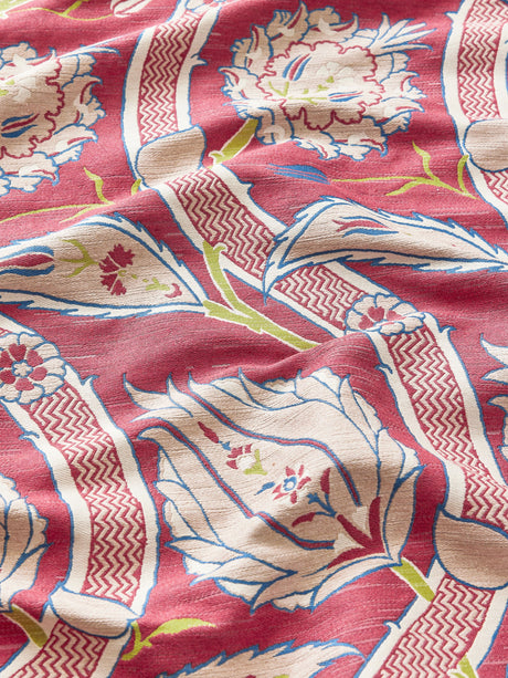 Scalamandre SC 000327326 DRAGON FRUIT KEMHA WOVEN Fabric - Eade's Wallpaper