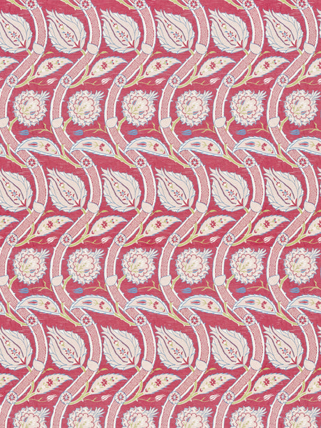 Scalamandre SC 000327326 DRAGON FRUIT KEMHA WOVEN Fabric - Eade's Wallpaper