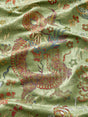 Scalamandre SC 000327327 SPRING MULTI DRAGON TABLEAU Fabric - Eade's Wallpaper