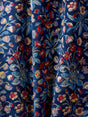 Scalamandre SC 000327328 NAVY LILAC MILLEFLEUR VELVET Fabric - Eade's Wallpaper