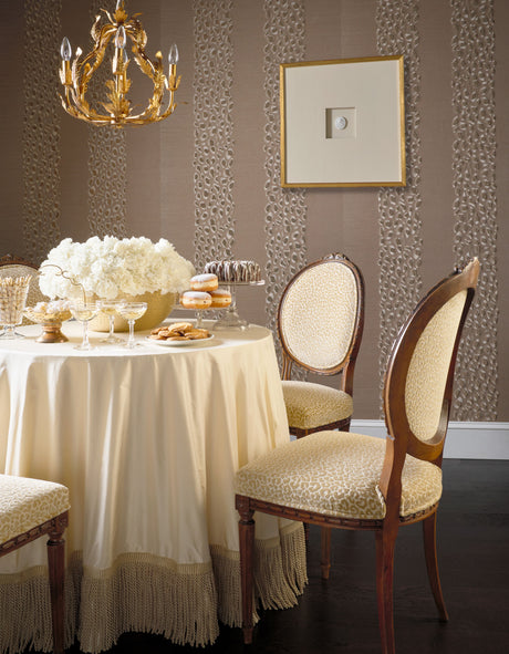 Scalamandre SC 000336383 CREAM DYNASTY TAFFETA Fabric - Eade's Wallpaper