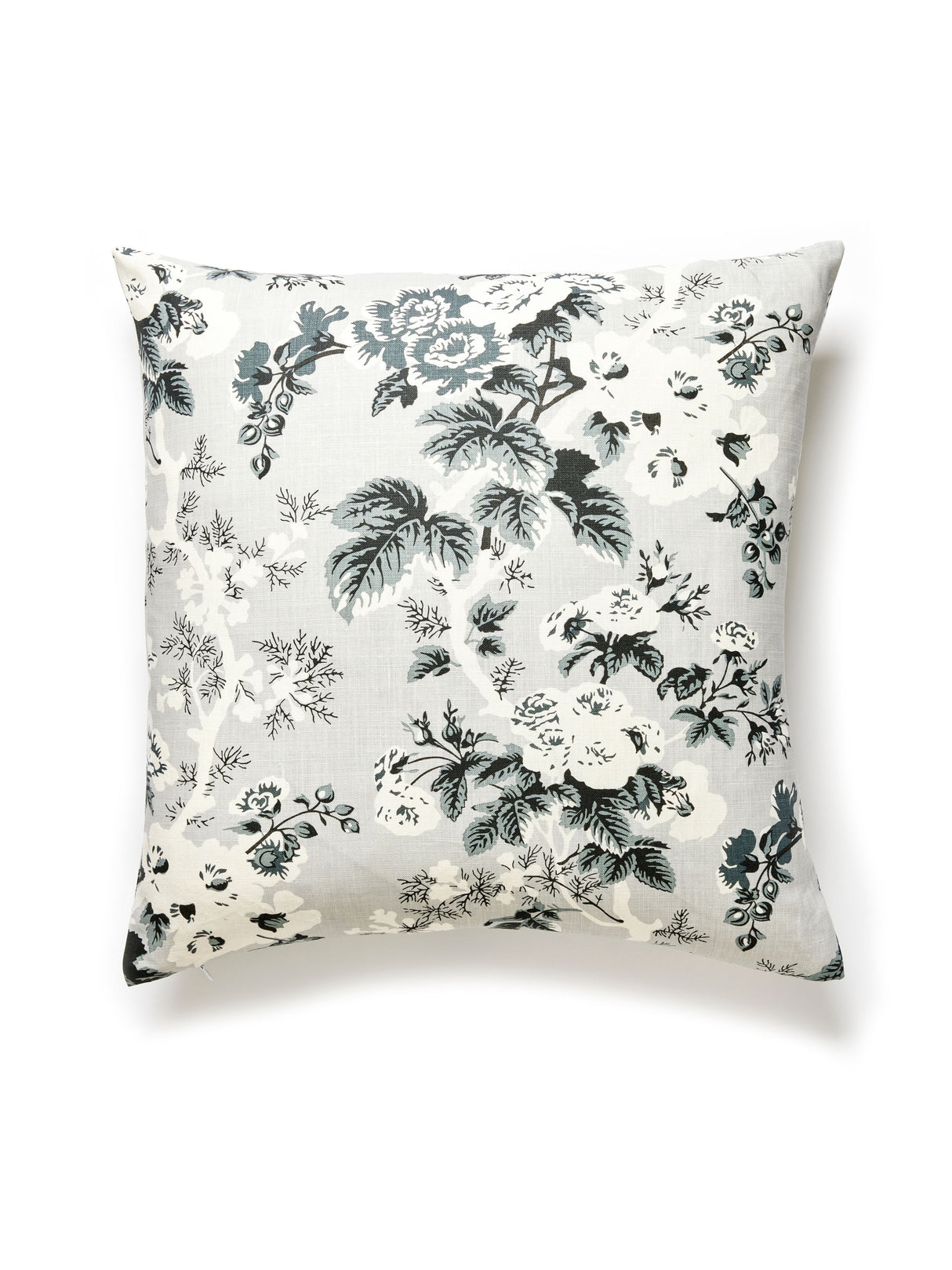 Scalamandre SC 0003ASCLPILL ASCOT LINEN PRINT PILLOW - Pillo
