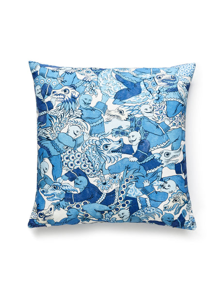 Scalamandre SC 0003DRAGPILL DRAGON DANCE PILLOW - Pillow Col