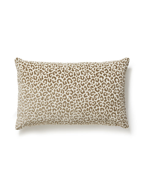 Scalamandre SC 0003LBDK27037 PANTHERA VELVET LUMBAR PILLOW -