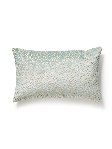 Scalamandre SC 0003LBDK27077 CORALLINA VELVET PILLOW - Pillo
