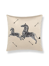 Scalamandre SC 0003SDDS16496 ZEBRAS EMBROIDERED PILLOW - Pil
