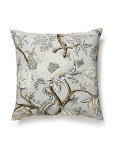 Scalamandre SC 0003SEDK16556 PONDICHERRY LINEN PRINT PILLOW 