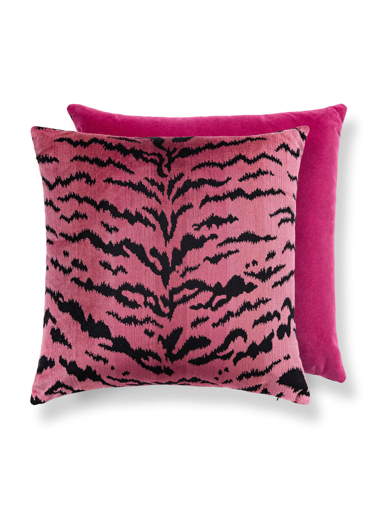 Scalamandre SC 0003TDDK26167 TIGRE/VELVET PILLOW - Pillow Co