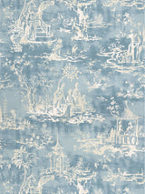 Scalamandre SC 0003WP88357 SKY SUMMER PALACE WALLPAPER - Eade's Wallpaper