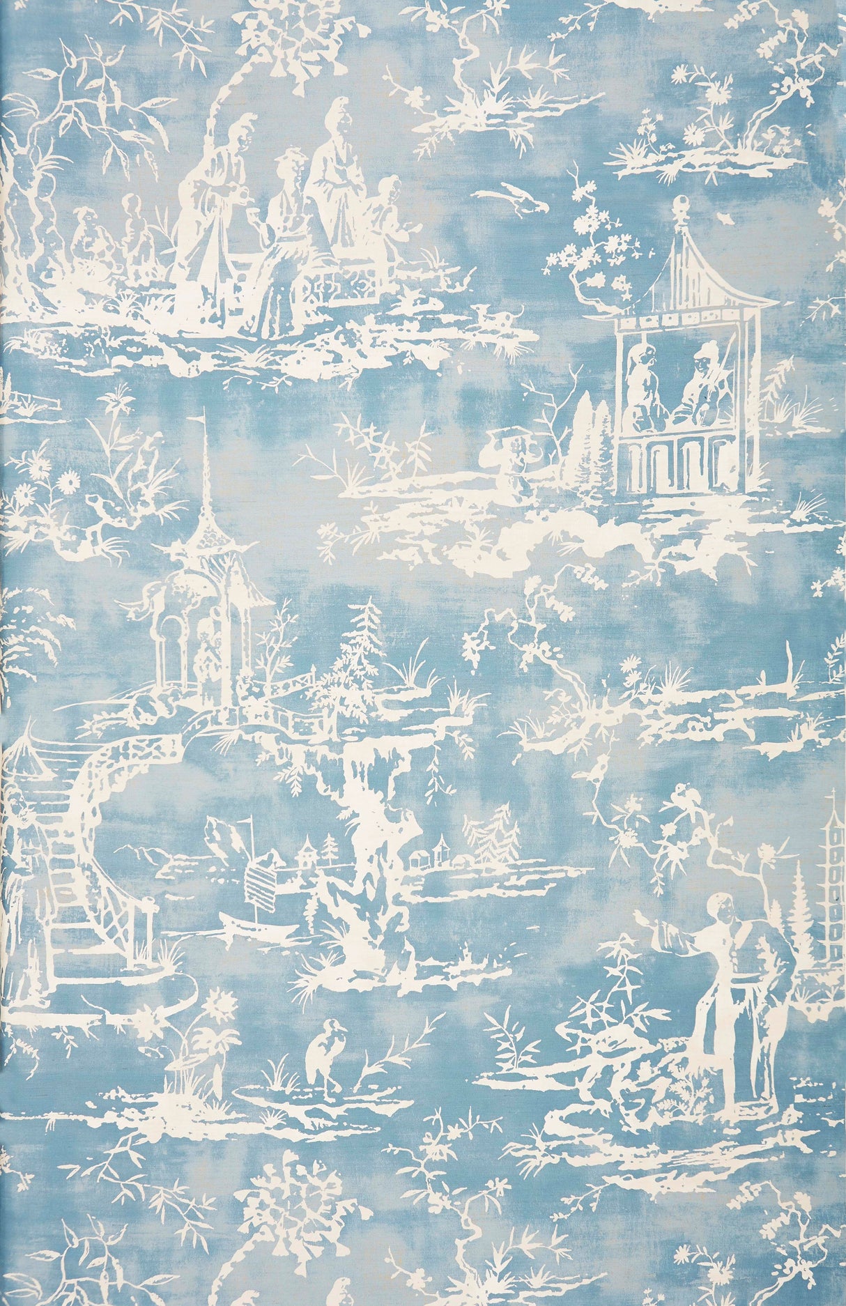 Scalamandre SC 0003WP88357 SKY SUMMER PALACE WALLPAPER - Eade's Wallpaper