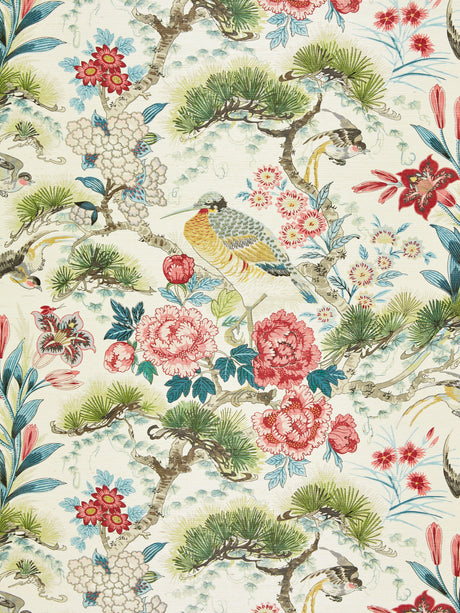 Scalamandre SC 0003WP88380 BLOOM SHENYANG SISAL WALLPAPER - Eade's Wallpaper