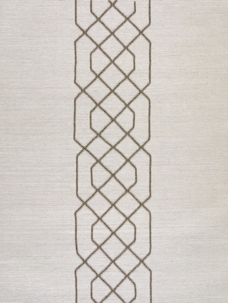 Scalamandre SC 0003WP88385 PEWTER ADELAIDE BEADED SISAL WALLPAPER - Eade's Wallpaper