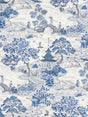 Scalamandre SC 0003WP88554 EVENING BLUE SATOMI - WALLPAPER - Eade's Wallpaper