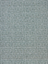 Scalamandre SC 0003WP88557 MINERAL FRET MOSAIC GRASSCLOTH WALLPAPER - Eade's Wallpaper